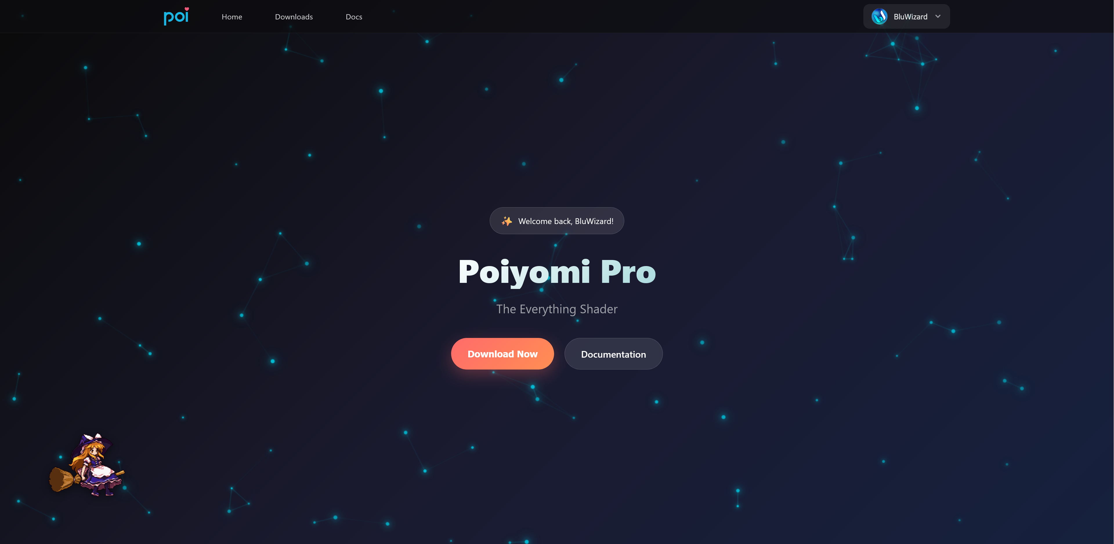 Poiyomi Pro Website Preview